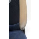 Smart ForTwo 450 Sitze Fahrersitz Beifahrersitz Bezug blau mit Leder creme beige Q0005279V002 Q0005281V002 C75Z