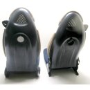 Smart ForTwo 450 Sitze Fahrersitz Beifahrersitz Bezug blau mit Leder creme beige Q0005279V002 Q0005281V002 C75Z