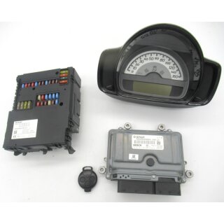 Smart ForTwo 451 CDI Technikpaket Kombiinstrument Motorsteuergerät SAM 1Transponder