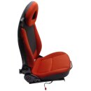 Smart ForTwo 450 Beifahrersitz mit Sitzheizung Seitenairbag Bezug orange Q0008690V006C05W