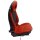 Smart ForTwo 450 Beifahrersitz mit Sitzheizung Seitenairbag Bezug orange Q0008690V006C05W