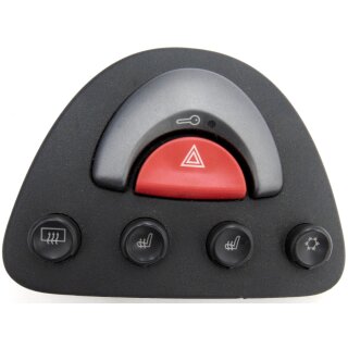 Smart ForTwo 450 Sicherheitsinsel Heizung Sitze Heckscheibe Klima grau Q0010283V002 C73Y