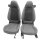 Smart ForTwo 451 Fahrersitz und Beifahrersitz Bezug schwarz-smart 9H18