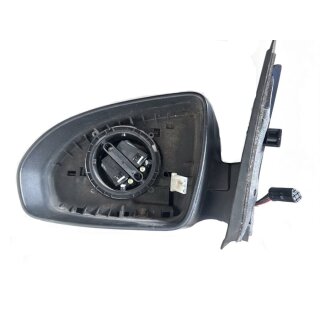 Smart ForTwo 451 elektrisch verstellbarer Außenspiegel OHNE SPIEGELGLAS links schwarz A4518103116