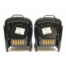 Smart ForTwo 450 Fahrersitz und Beifahrersitz mit Mängeln Q0010077V005C02W Q0010090V006C02W