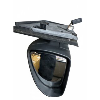 Smart 451 elektrisch verstellbarer Außenspiegel links Schwarz  A4518100316