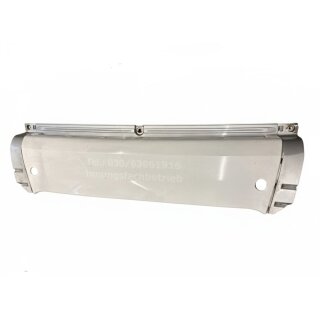 Smart ForTwo 450 Cabrio Coupe Stoßstange Heckmittelstück silber, weiß foliert Q0000941V013