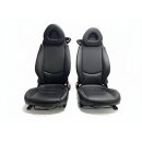 Smart ForTwo 450 Cabrio Coupe Ledersitze schwarz mit Sitzheizung und Seitenairbag Q0008684V003C18W Q0008698V004C18W