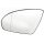 NEU Smart ForTwo 451 Spiegelglas für elektrischen Außenspiegel links A4518102916