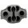 NEU Smart ForTwo ForFour 453 Gummipuffer Halter Abgasanlage 83236573 A4534920044