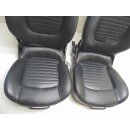 Smart ForTwo 450 Cabrio Coupe Ledersitze Fahrersitz und Beifahrersitz mit Sitzheizung Q0008681V006C04W00 Q0008689V006C04W00