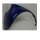 Smart ForTwo 450 Coupe Kotflügel hinten rechts blau Q0004751V005