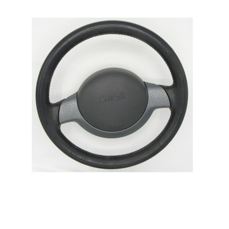 Smart ForTwo 450 Lenkrad Fahrerairbag Airbag Leder grau schwarz Q0000