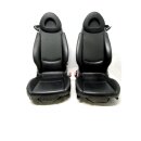 Smart ForTwo 450 Cabrio Coupe Ledersitze schwarz mit Sitzheizung u. Seitenairbag