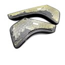 Smart ForTwo 450 Set Kopfpad schwarz Verkleidung 0006029V004C22A 0006028V004C22A