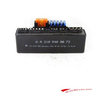 Mercedes-Benz Motorsteuerungs Relais Sicherungskasten A2105400072