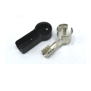 NEU Hama Antennen-Stecker ISO lötbarer Innenleiter Abschirmung gecrimpft 042624