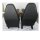 Smart ForTwo 451 Fahrer/Beifahrer Sitz schwarz Gewebe