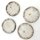 Smart ForTwo 450 451 Radkappe Nabendeckel Radzierdeckel 4 Stück Q0001518V003
