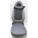 Smart ForTwo 450 Fahrersitz links Bezug grau Q0010076V007...