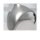 Smart ForTwo 450 Kotflügel hinten rechts silber Q0004751V007