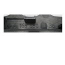 Mercedes-Benz W168 Blende Abdeckung Mittelkonsole silber A16868036