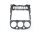Mercedes-Benz W168 Blende Abdeckung Mittelkonsole silber A16868036