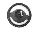 Smart ForTwo 450 Lenkrad Airbag Leder schwarz grau Lenkwinkelsensor Q0001296V009