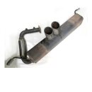 Smart ForTwo 451 Brabus Endschalldämpfer mit neuem Flexrohr A4514901881