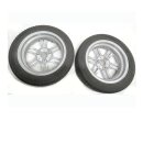 Smart ForTwo 450 Brabus Aluminiumfelgen mit Allwetterreifen A4514014102 A4514014202