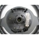 Smart ForTwo 450 Lenkrad Airbag Leder dunkelgrau grau Lenkwinkelsensor Q0001296V008